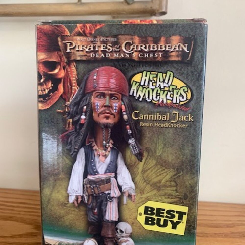 NECA Cannibal Jack Resin Headknocker - Pirates of The Caribbean Dead Man's Chest